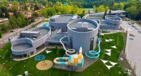 Miskolctapolcai Strandfürdő - Homlokzat 5